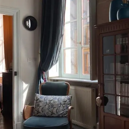 Ferienwohnung Charming Flat In Historical Centre Dijon Exterior foto